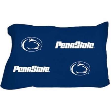 COLLEGE COVERS College Covers PSUPCKGPR Penn State Printed Pillow Case- King- Set of 2- Solid PSUPCKGPR